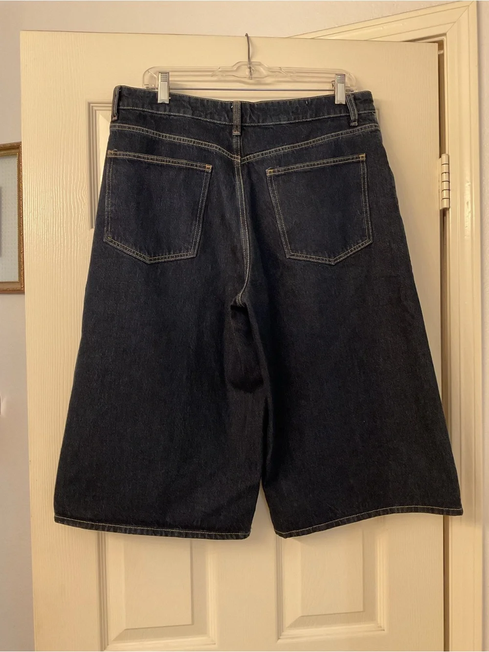 Zara Dark Blue Denim Jorts